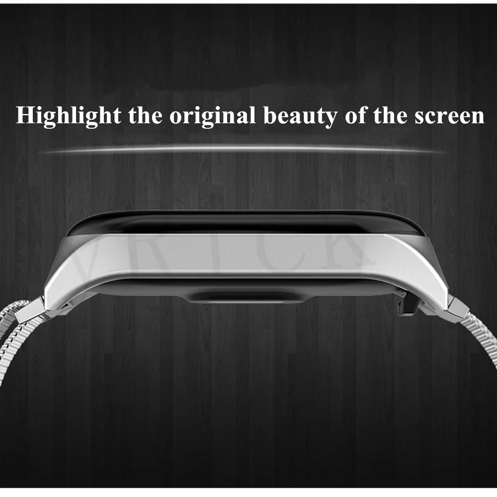 Metal Strap bracelet for Xiaomi mi band 7 6 5 3 4 strap Stainless Steel MiBand 4 Smart Wrist Strap for xiao mi miband 4 3 straps