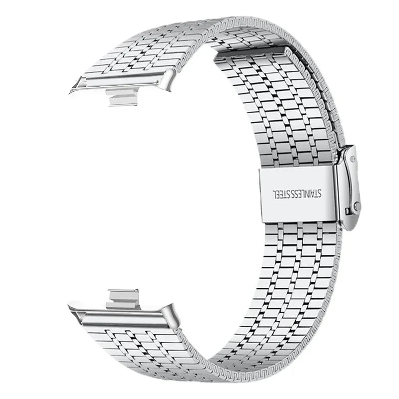 Strap For Xiaomi Smart Band 8 Pro 9 Pro Bracelet for Redmi Watch 4 Metal Stainless Steel Watchband Mi Band 9 Pro Accessories