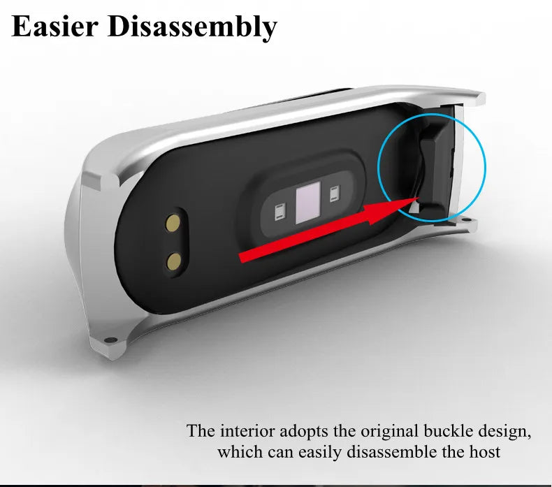 Metal Strap bracelet for Xiaomi mi band 7 6 5 3 4 strap Stainless Steel MiBand 4 Smart Wrist Strap for xiao mi miband 4 3 straps