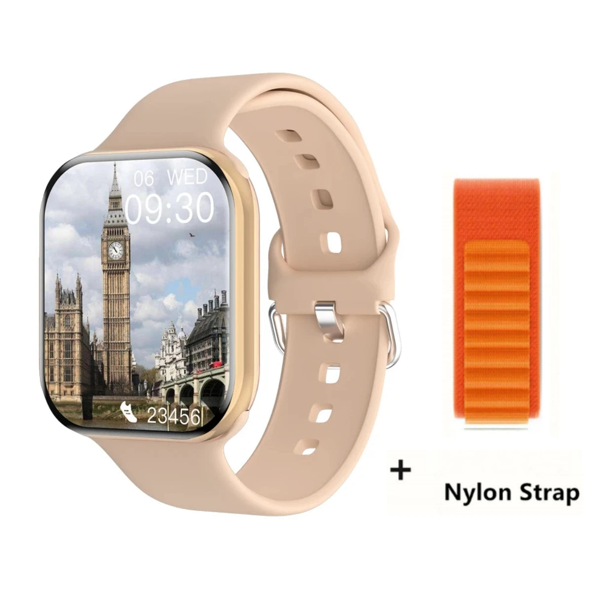 GPS Smart Watch Men For Apple Watch 11 Series Always On Display Body Temperature BT Call NFC Women Smartwatch For IOS Android