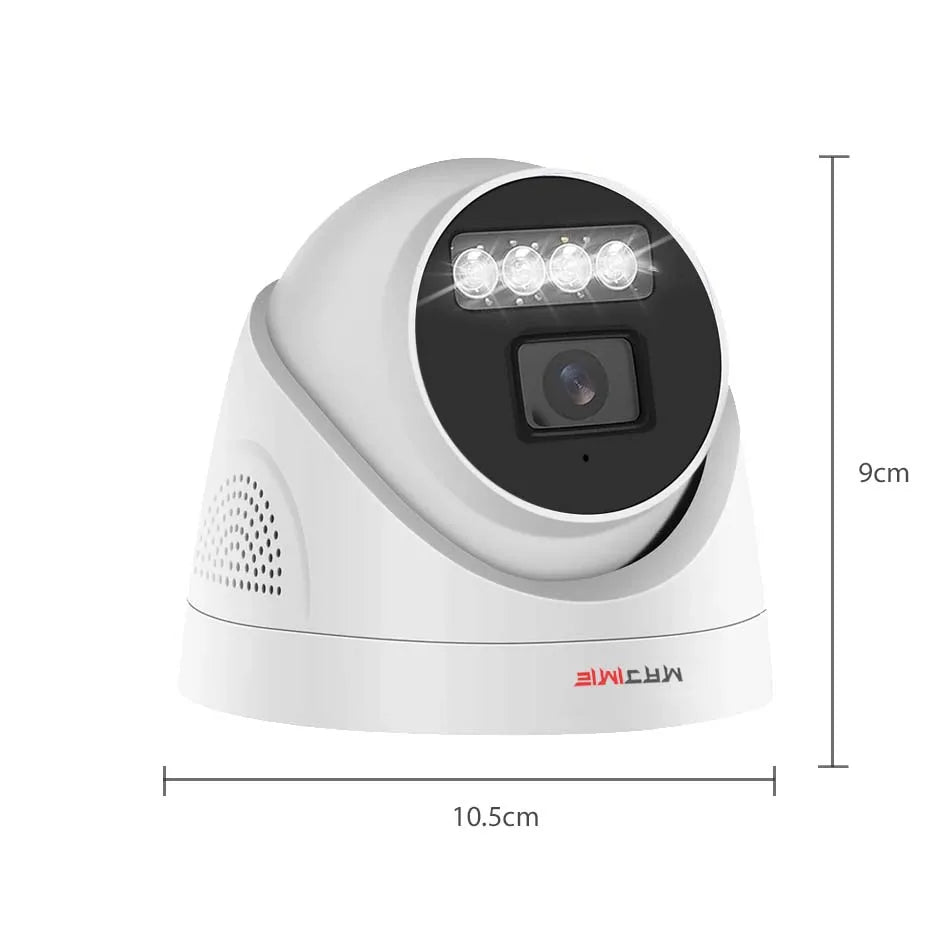 4K POE Surveillance IP camera CCTV Dome Security Camera 4MP 5MP 8MP Audio Color Night Vision Indoor Onvif compatible With NVR