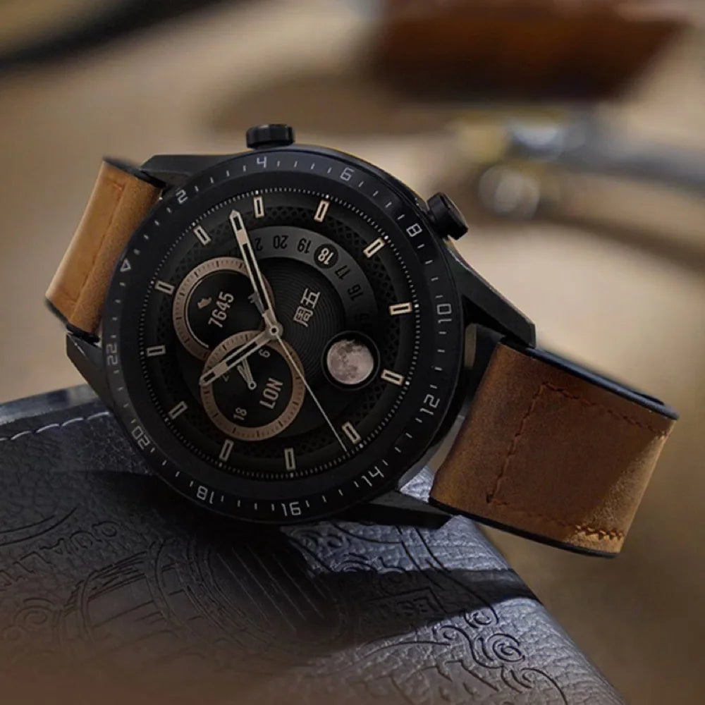 Leather Silicone Strap for Huawei Watch GT 6 5 4 46mm 41mm Band Wristband Bracelet for Huawei GT6 GT5 GT4 GT3 Pro GT2 22mm Strap