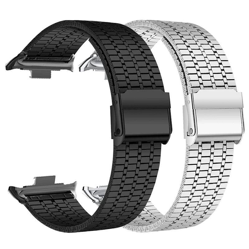 Strap For Xiaomi Smart Band 8 Pro 9 Pro Bracelet for Redmi Watch 4 Metal Stainless Steel Watchband Mi Band 9 Pro Accessories