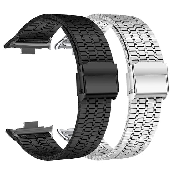 Strap For Xiaomi Smart Band 8 Pro 9 Pro Bracelet for Redmi Watch 4 Metal Stainless Steel Watchband Mi Band 9 Pro Accessories
