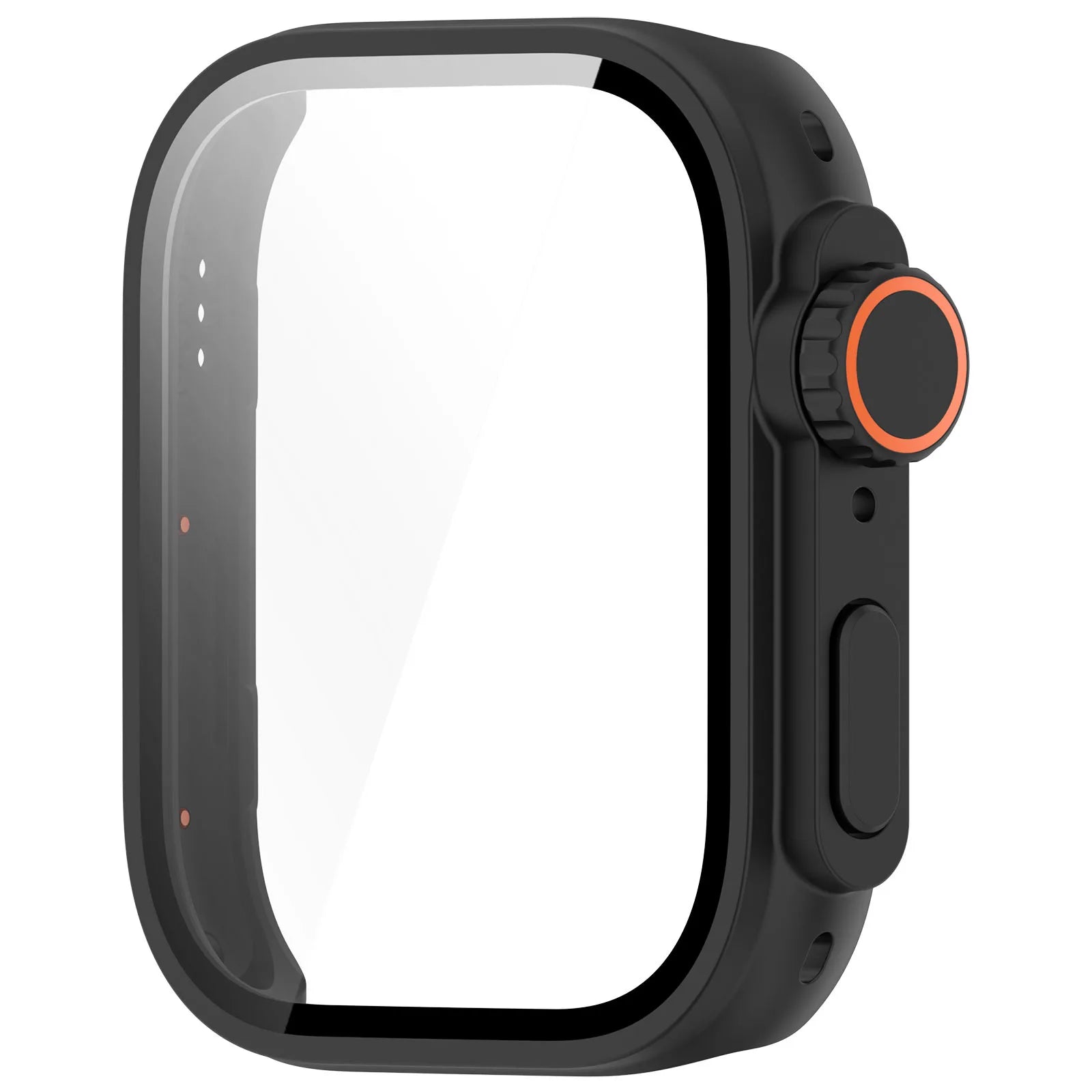 For Huawei Watch Fit 3 Hard Case Tempered Glass Screen Protector Appearance Upgrade Change To Iwatch Ultra 1/2 49MM Accessories