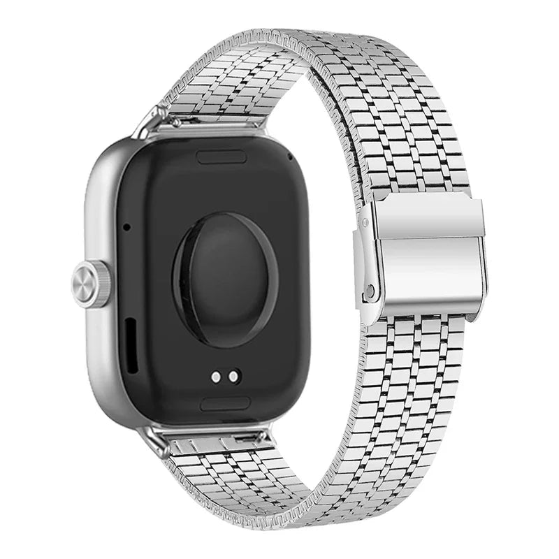 Strap For Xiaomi Smart Band 8 Pro 9 Pro Bracelet for Redmi Watch 4 Metal Stainless Steel Watchband Mi Band 9 Pro Accessories