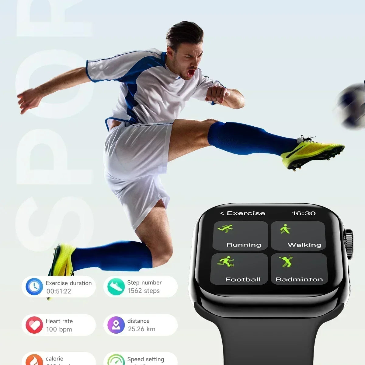 GPS Smart Watch Men For Apple Watch 11 Series Always On Display Body Temperature BT Call NFC Women Smartwatch For IOS Android