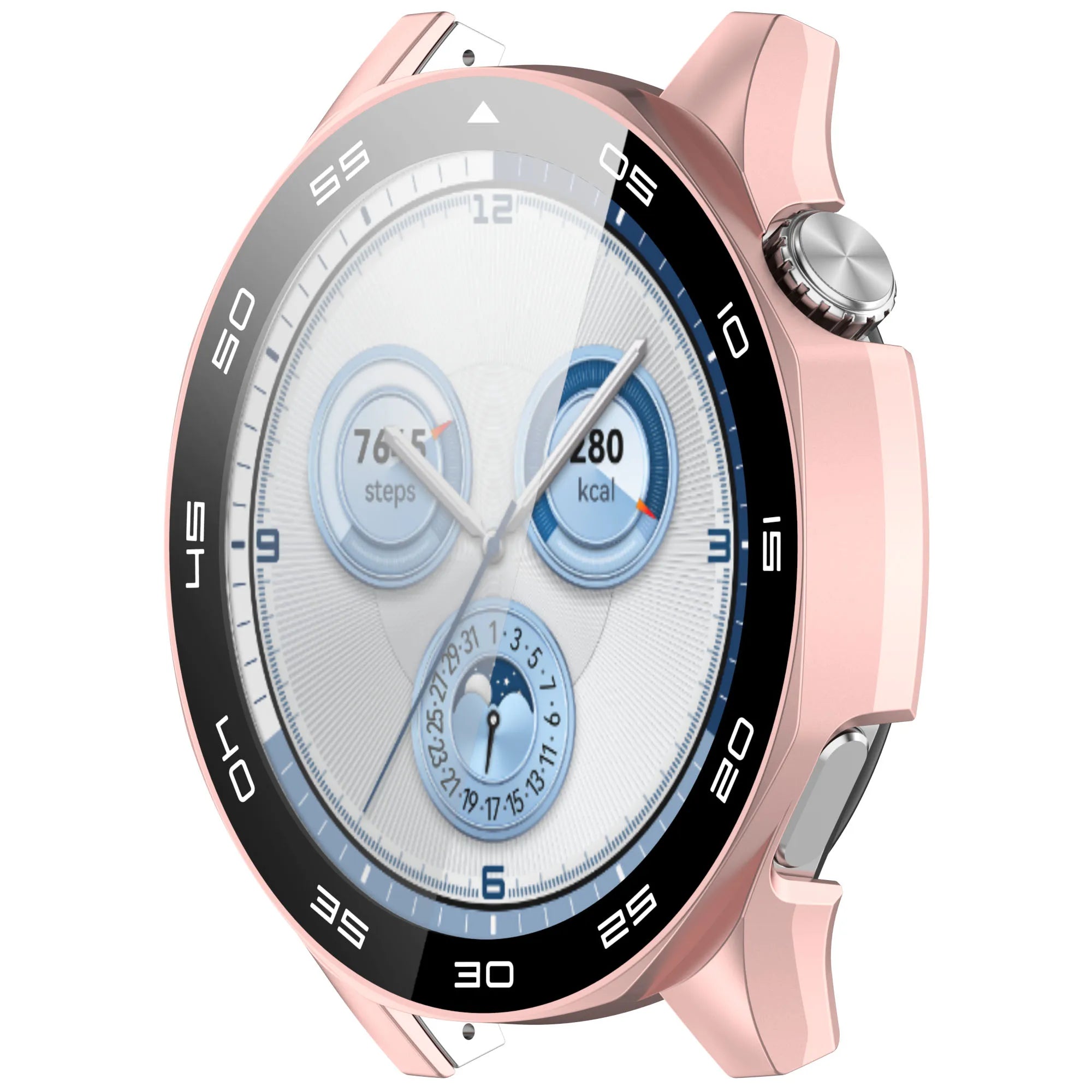 Case for Huawei Watch GT 5/GT5 Pro 46mm Tempered Glass Screen Protector&Hard PC Protective Bumper Huawei GT5 Cover Accessories