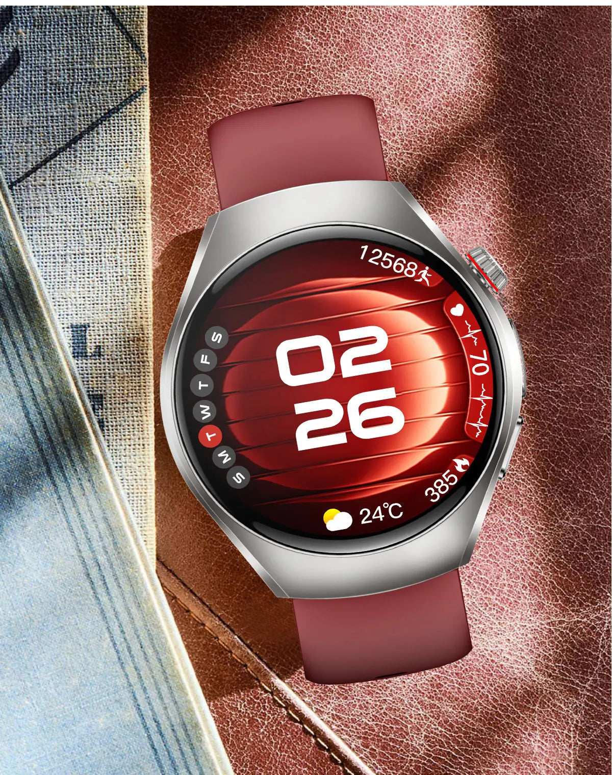 2026 New Accurate Body Health analysis Smart Watch Men ECG Blood lipids Uric acid Blood Pressure Body Fat Voice Call Smartwatch
