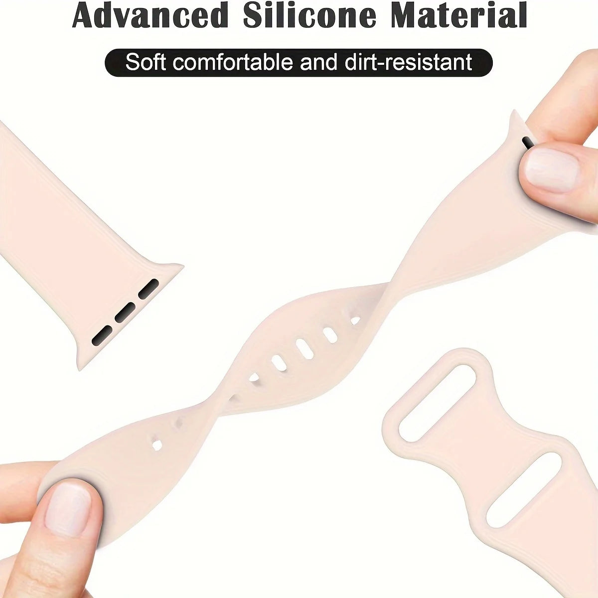 15 Pcs/Pack Strap for Apple Watch 38 40 41 42 44 45 49mm Band Replacement Silicone Wristband for iWatch 8 7 6 5 4 3 2 1 SE Utral