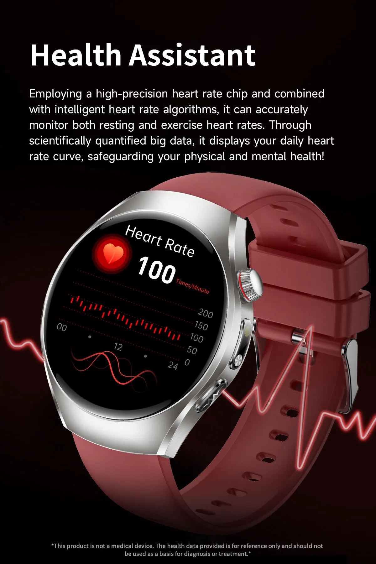 2026 New Accurate Body Health analysis Smart Watch Men ECG Blood lipids Uric acid Blood Pressure Body Fat Voice Call Smartwatch