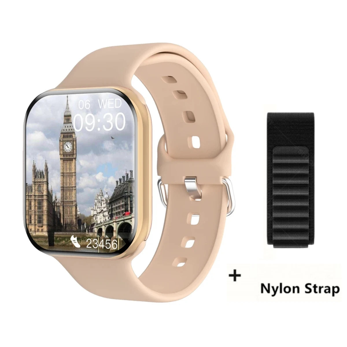GPS Smart Watch Men For Apple Watch 11 Series Always On Display Body Temperature BT Call NFC Women Smartwatch For IOS Android
