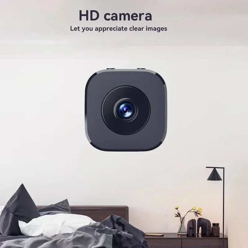 Security Camera 4K Mini Full Color Night Vision High Definition WiFi Monitor Waterproof Motion Detect Surveillance Smart Home