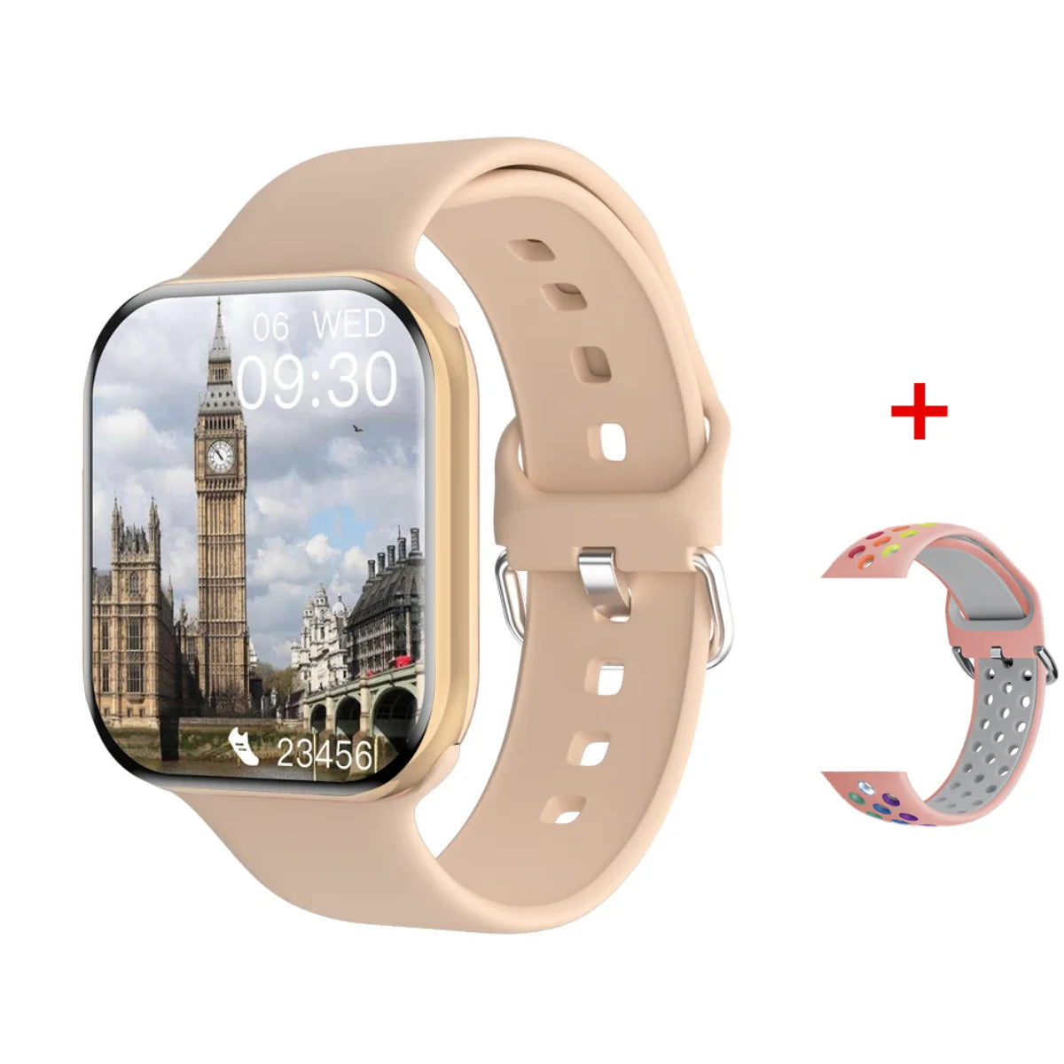 GPS Smart Watch Men For Apple Watch 11 Series Always On Display Body Temperature BT Call NFC Women Smartwatch For IOS Android