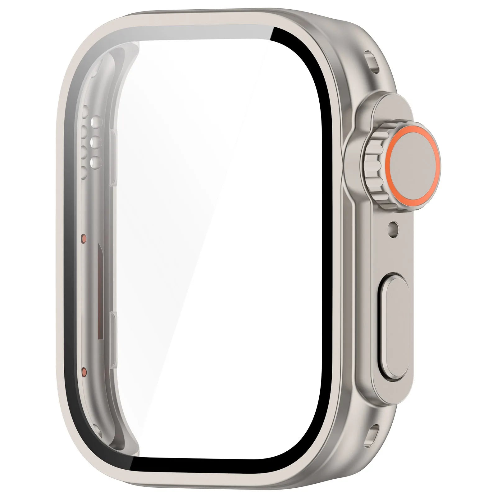 For Huawei Watch Fit 3 Hard Case Tempered Glass Screen Protector Appearance Upgrade Change To Iwatch Ultra 1/2 49MM Accessories
