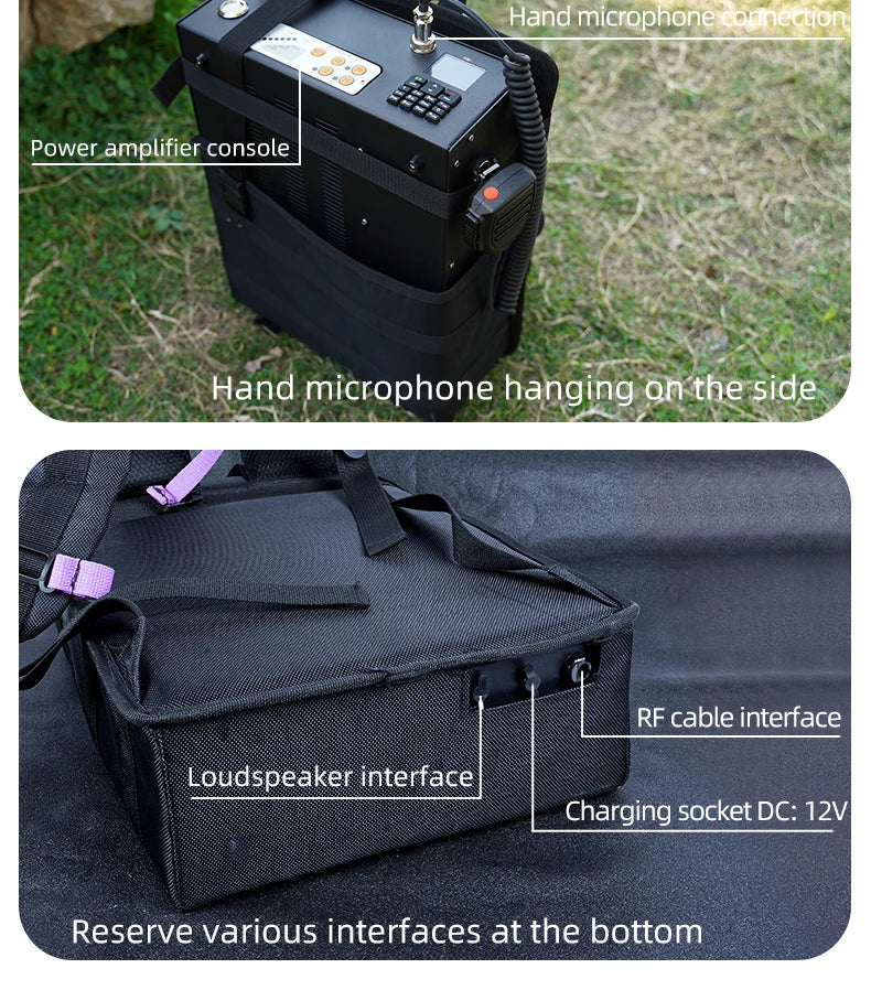 KSUN DM8668 80W Digital Analog Dual Mode Walkie Talkie Encrypted DMR Car Radio for Outdoor Adventure Dispatch Off-road Rescue