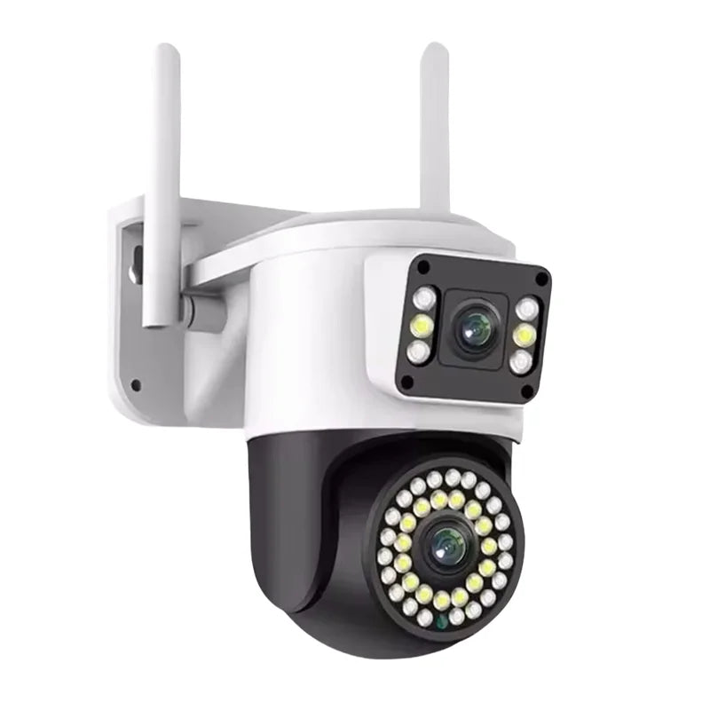 4K 8MP WiFi Surveillance Camera 10X Digital Zoom PTZ IP Camera ONVIF Dual Lens Human Detect Night vision Outdoor Security Yoosee