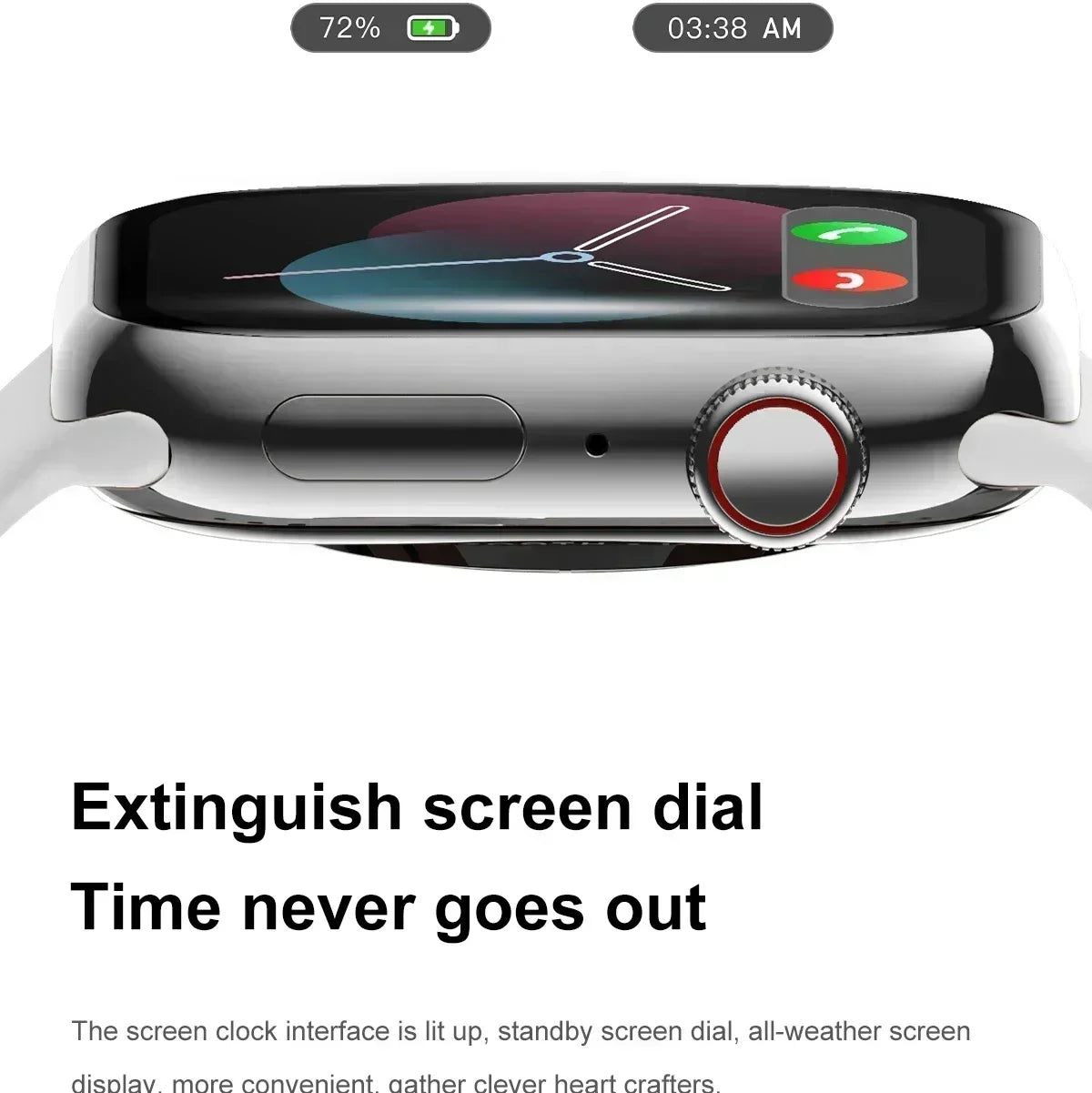 GPS Smart Watch Men For Apple Watch 11 Series Always On Display Body Temperature BT Call NFC Women Smartwatch For IOS Android