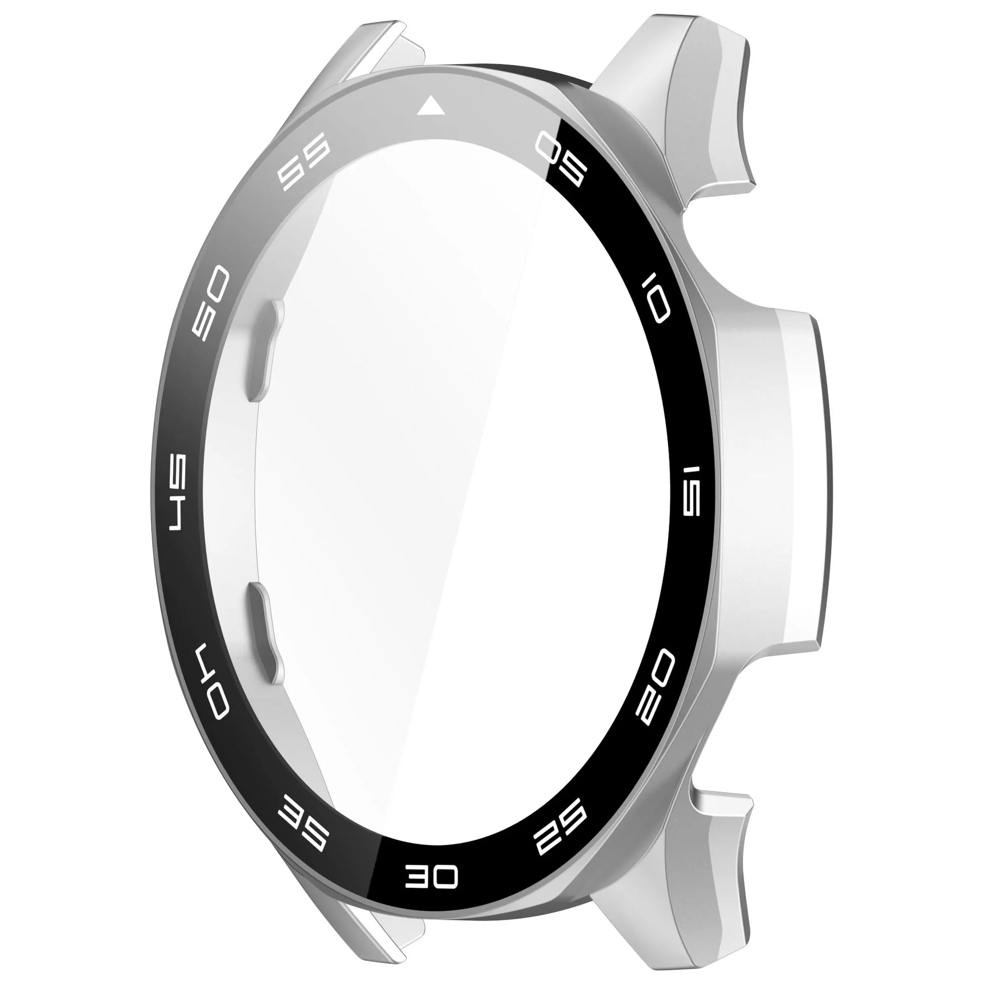 Case for Huawei Watch GT 5/GT5 Pro 46mm Tempered Glass Screen Protector&Hard PC Protective Bumper Huawei GT5 Cover Accessories