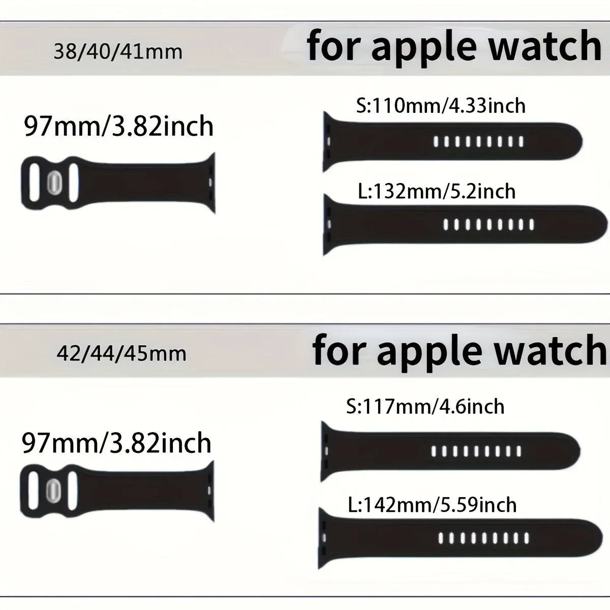 15 Pcs/Pack Strap for Apple Watch 38 40 41 42 44 45 49mm Band Replacement Silicone Wristband for iWatch 8 7 6 5 4 3 2 1 SE Utral