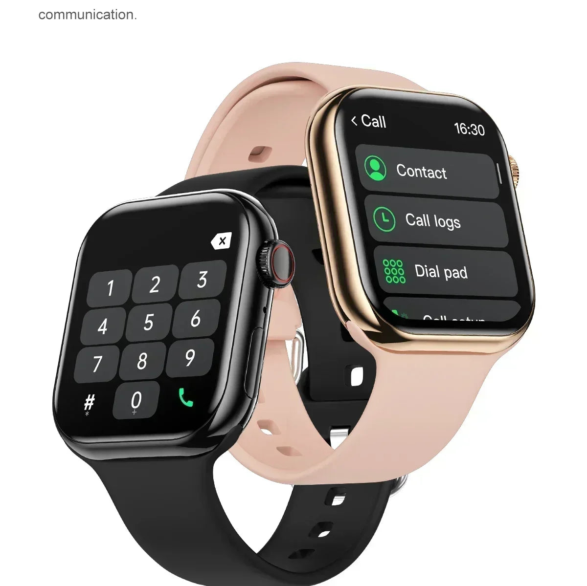 GPS Smart Watch Men For Apple Watch 11 Series Always On Display Body Temperature BT Call NFC Women Smartwatch For IOS Android