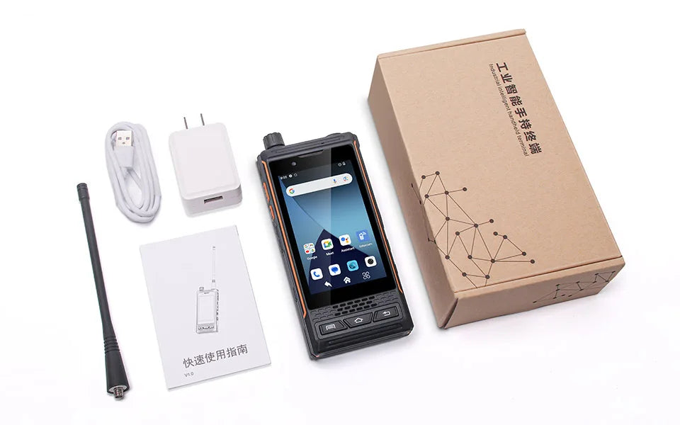 4G three-proof walkie-talkie DMR dual-mode active noise reduction high-power ip68 Android uv dual-segment walkie-talkie
