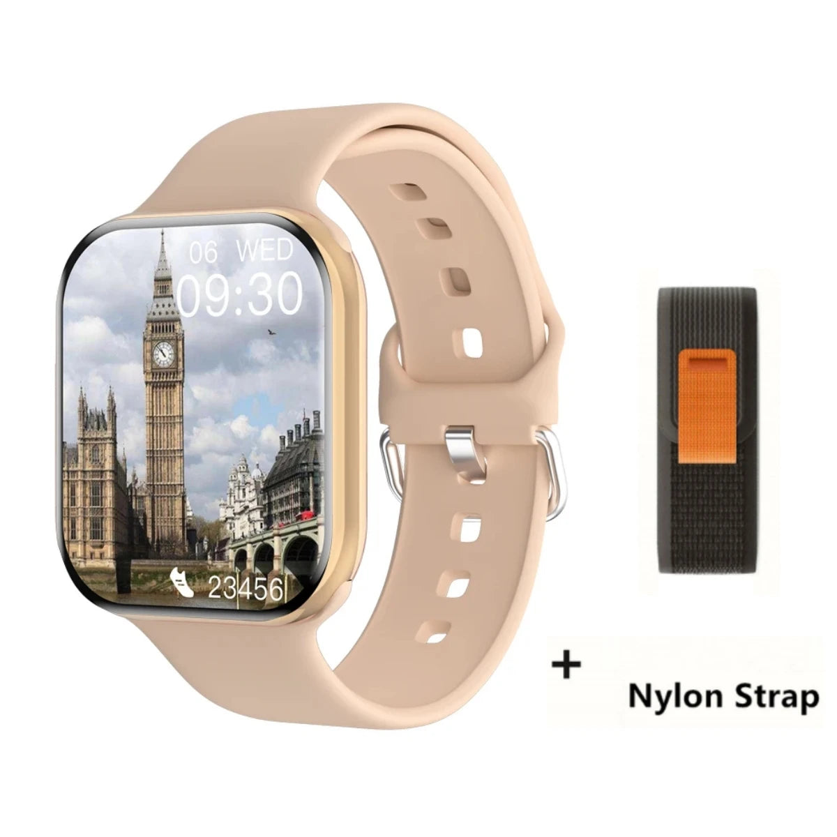 GPS Smart Watch Men For Apple Watch 11 Series Always On Display Body Temperature BT Call NFC Women Smartwatch For IOS Android