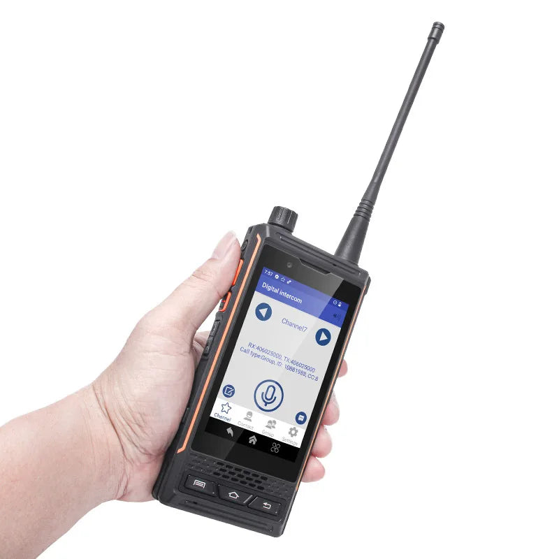 4G three-proof walkie-talkie DMR dual-mode active noise reduction high-power ip68 Android uv dual-segment walkie-talkie