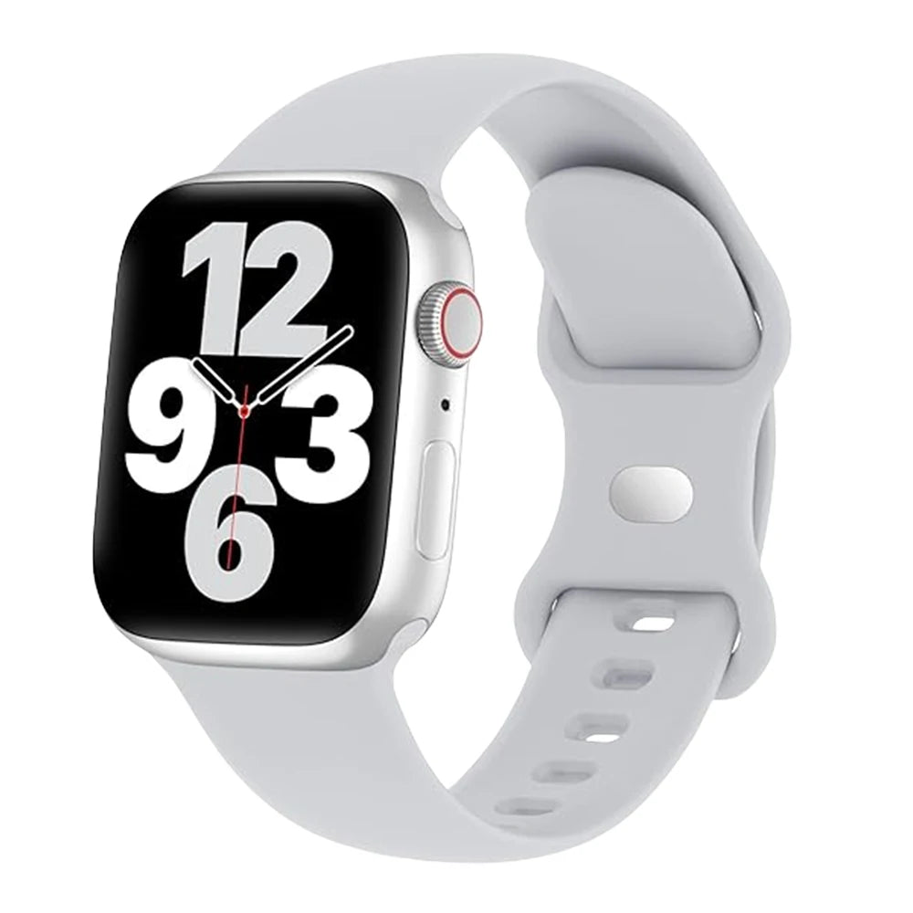15 Pcs/Pack Strap for Apple Watch 38 40 41 42 44 45 49mm Band Replacement Silicone Wristband for iWatch 8 7 6 5 4 3 2 1 SE Utral